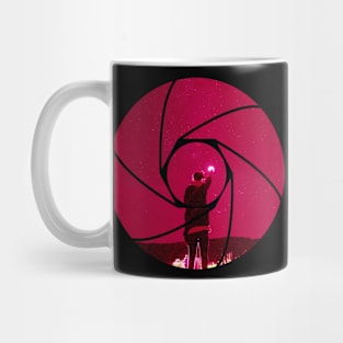 Photophile Crimson Night Sky Mug